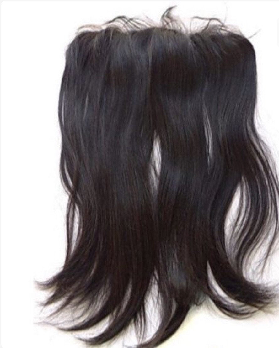 Raw Vietnamese Straight Transparent Lace Frontals